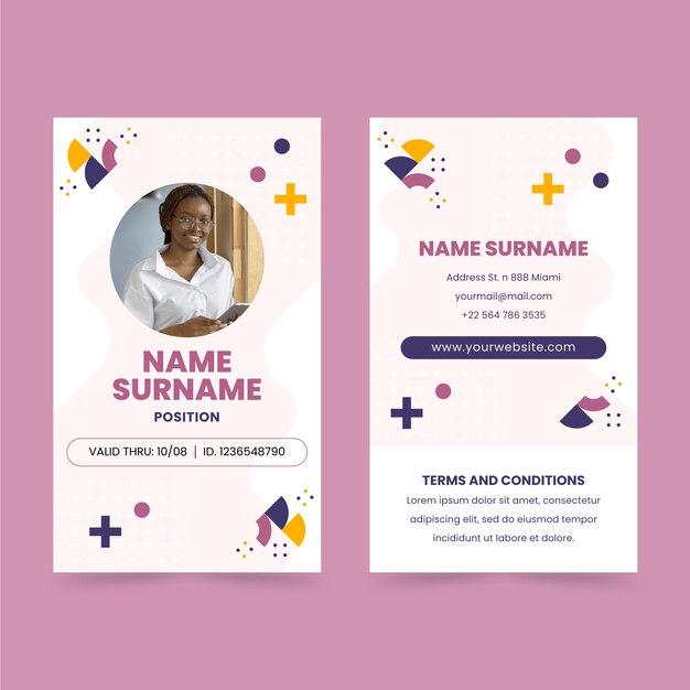Member Id Card Design